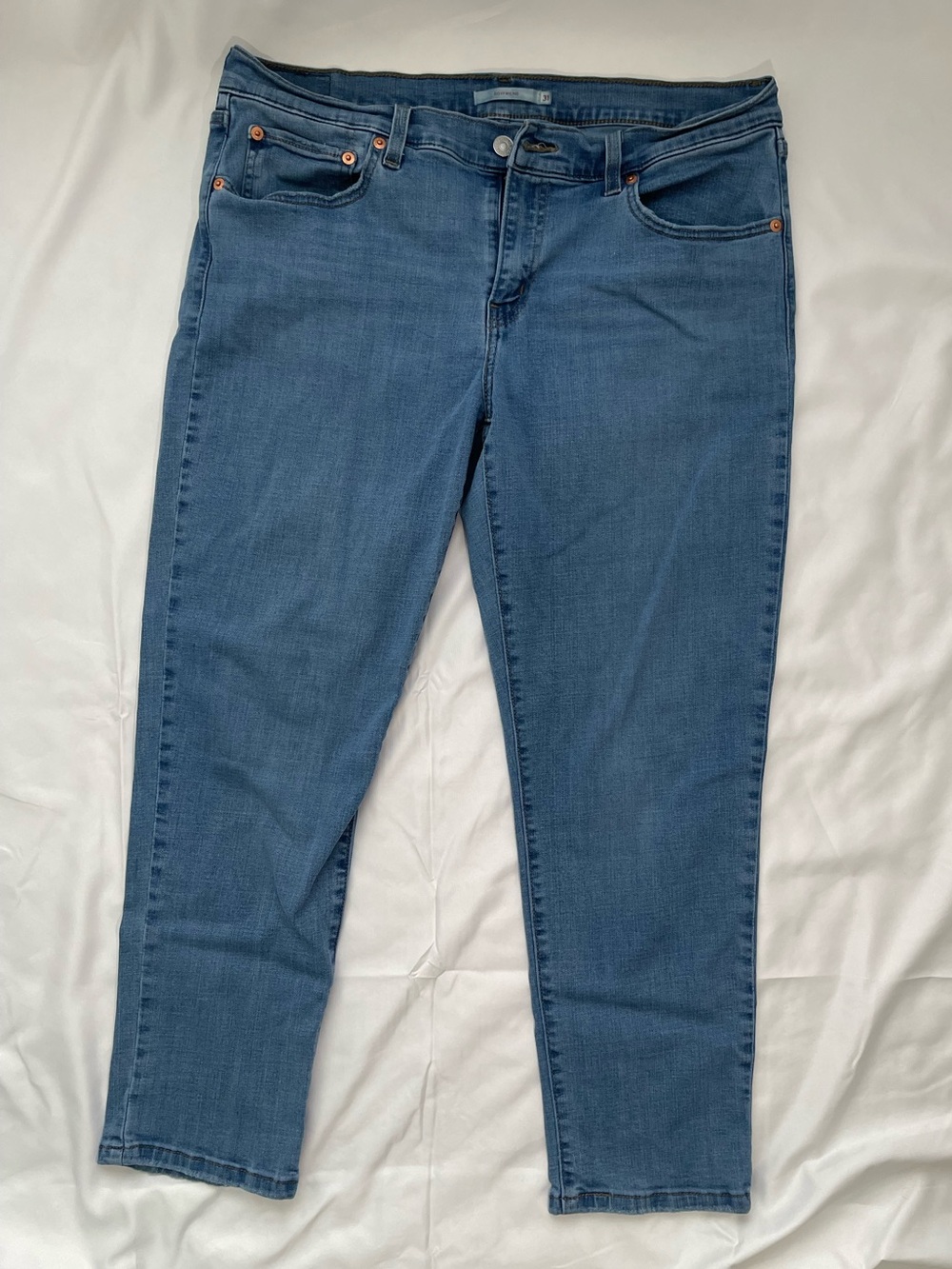 Levi’s Mid-Blue Women's Boyfriend Jeans